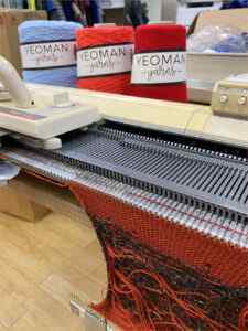 knitting machine 1