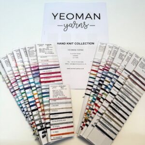 Hand Knitting Shadecard Pack