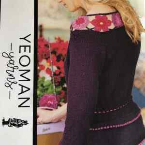 Flower Detail Cardigan Pattern