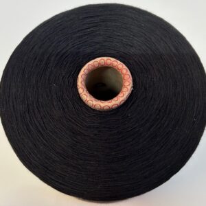 5/24 100% COTTON - BLACK APPROX 0.9 to 1 KILO PER CONE