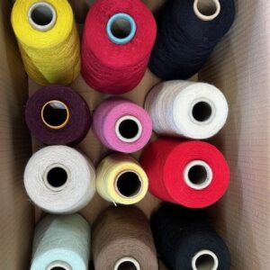 OFFER BOX OF SMALL CONES - SIZE AND COLOUR OF CONES WILL VARY.  ASSORTED PLYS